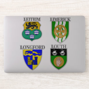 Sticker Poteaux de comté d'Irlande Série 17-20