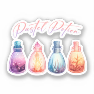 Sticker Potion Pastel