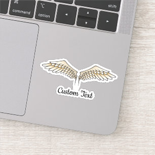 Sticker pour ailes beige