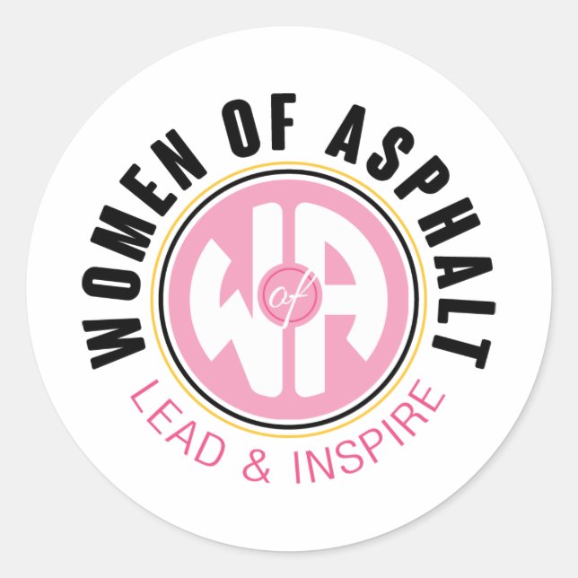 Sticker pour asphalte femmes (Devant)