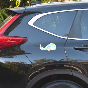 Sticker pour baleines nantucket