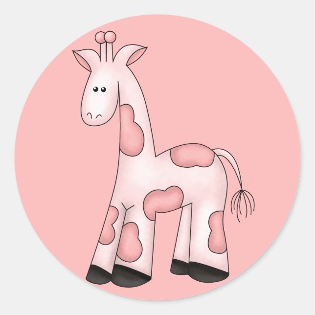 Sticker pour bébé Giraffe (Devant)