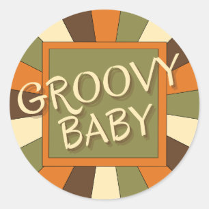 Sticker pour bébé Super rétro vintage