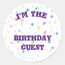 Sticker pour Birthday Guest