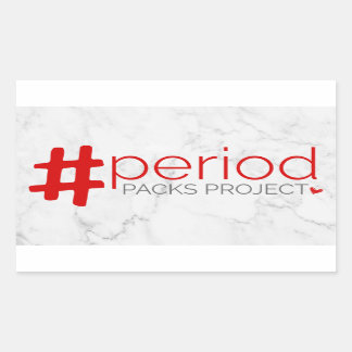 Sticker pour blocs de période de projet - Rectangl