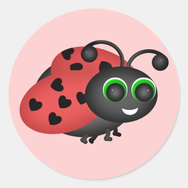 Sticker pour bogues Valentine (Devant)