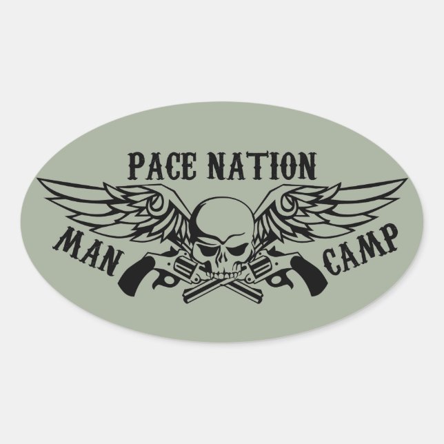 Sticker pour camp homme OD (Devant)