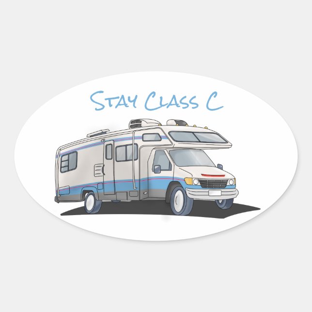 Sticker pour camping-car de classe C (Devant)