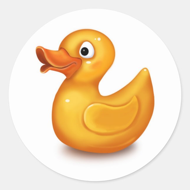 Sticker pour canard en caoutchouc (Devant)