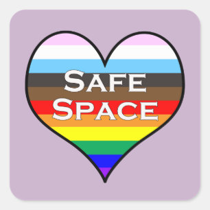 Sticker pour Carré d'espace sécurisé