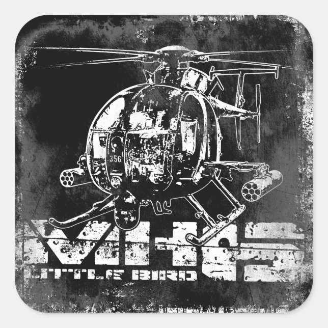 Sticker pour Carré d'oiseaux MH-6 (Devant)