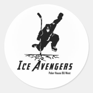 Sticker pour casque/bouteille d'eau IceAvengers