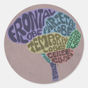Sticker pour cerveau