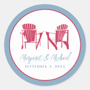 Sticker pour chaises Adirondack - Personnalisé