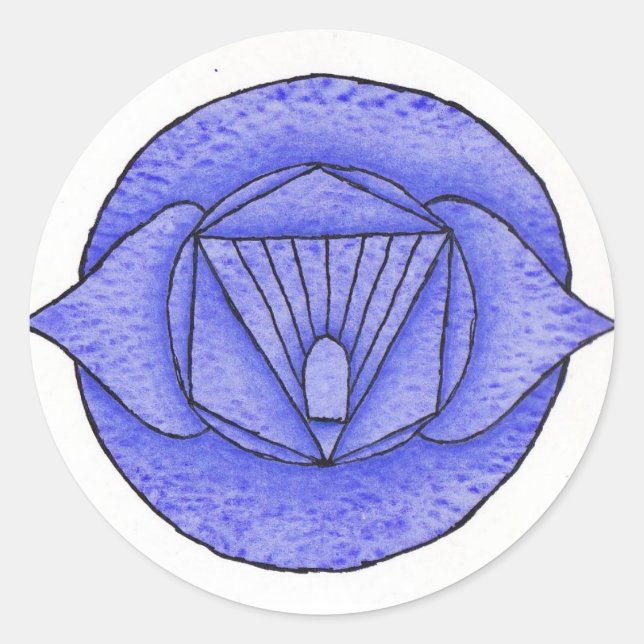 Sticker pour chakra de troisième oeil (Devant)