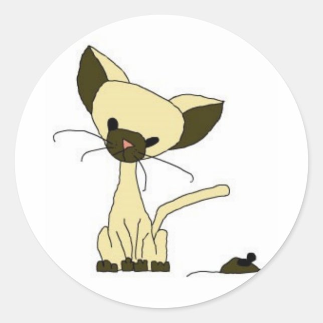 Sticker pour chat et souris - Mouser (Meet the Mew (Devant)