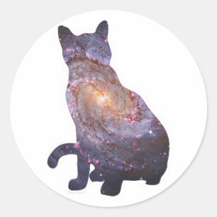 Sticker pour chat Galaxy 4