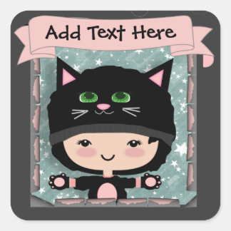 Sticker pour chat personnalisé