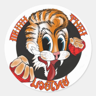 Sticker pour chat thaïlandais Muay