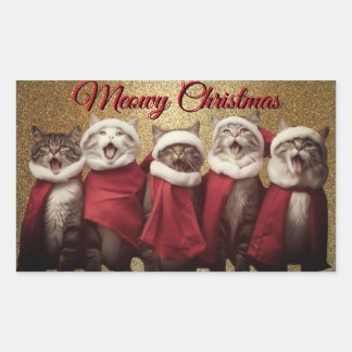 Sticker pour chats chanteurs