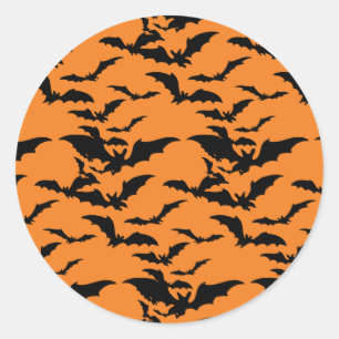 Sticker pour chauve-souris d'Halloween