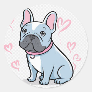 Sticker pour chien de dessin mignon et animal de c
