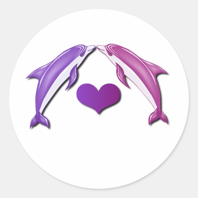 Sticker pour dauphins baisants (Devant)