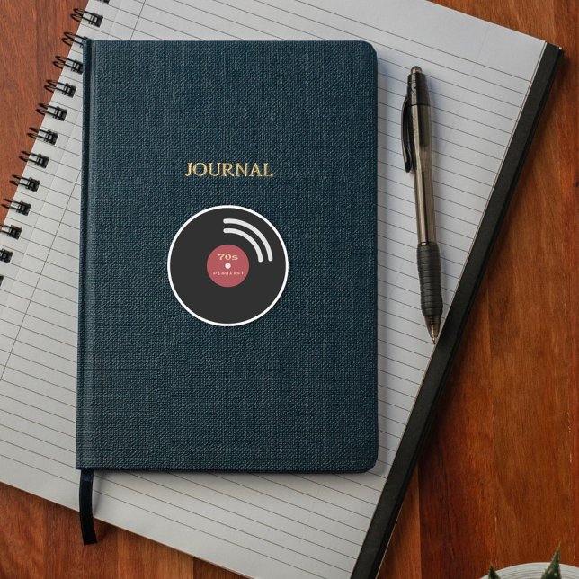 Sticker pour disque vinyle (Vinyl Record Sticker)