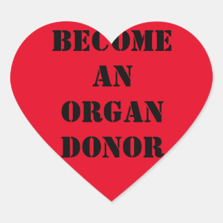 Sticker pour don d'organe
