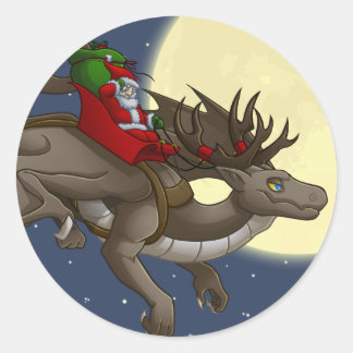 Sticker pour dragon de Noël