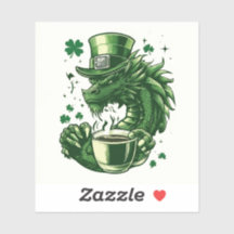 Sticker pour dragon St. Patrick's Day