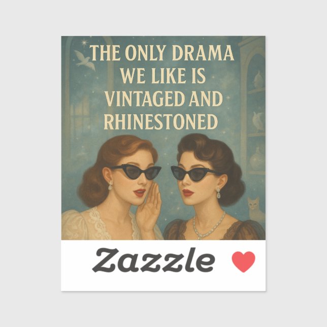 Sticker pour drame en pierre violet (Feuille)