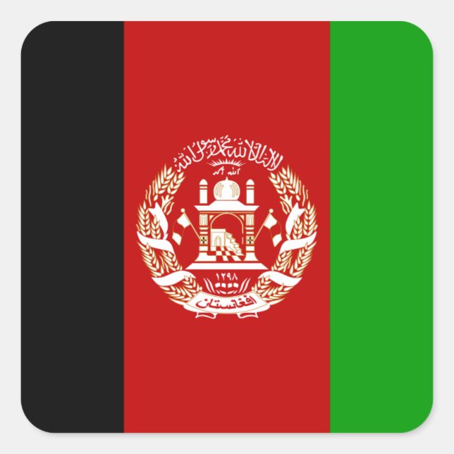 Sticker pour drapeau afghan (Devant)