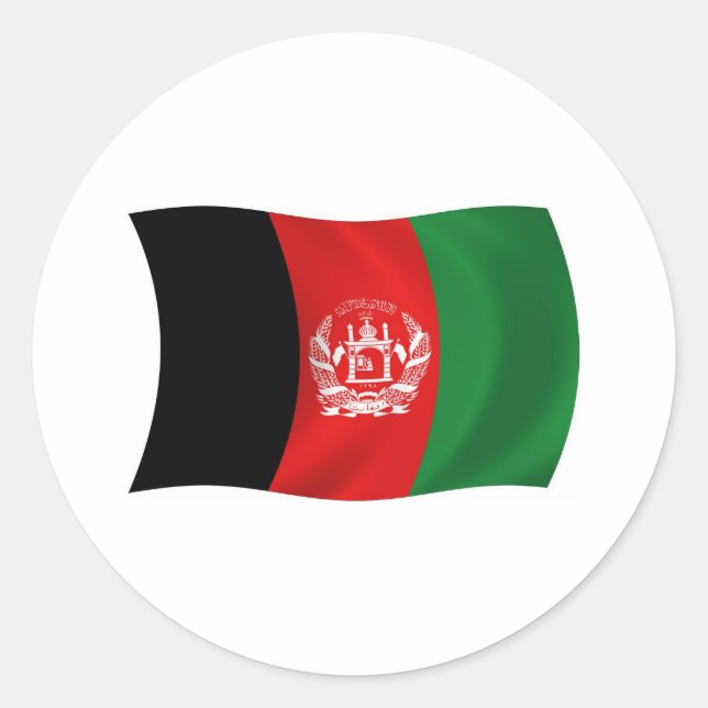 Sticker pour drapeau afghan (Devant)