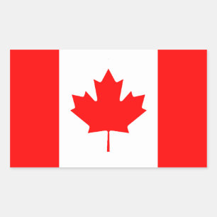 Sticker pour drapeau canadien