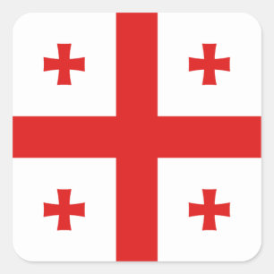 Sticker pour drapeau de Géorgie