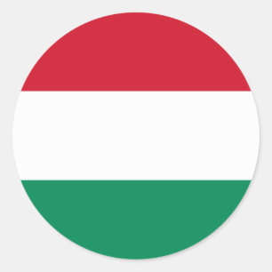 Sticker pour drapeau de Hongrie