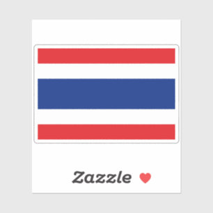 Sticker pour drapeau de l'État de Thaïlande