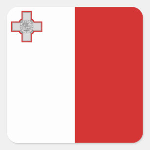 Sticker pour drapeau de Malte