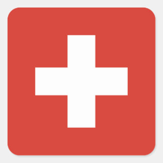 Sticker pour drapeau de Suisse