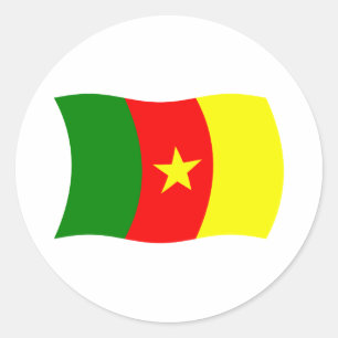Sticker pour drapeau du Cameroun
