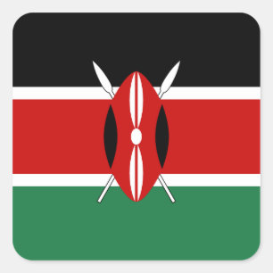 Sticker pour drapeau du Kenya