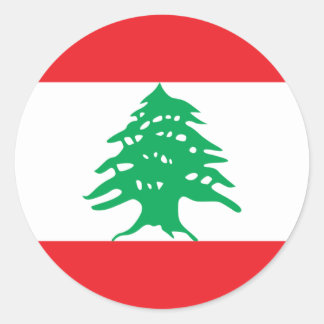 Sticker pour drapeau du Liban