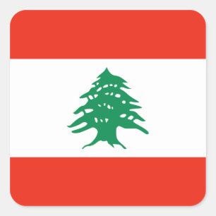 Sticker pour drapeau du Liban