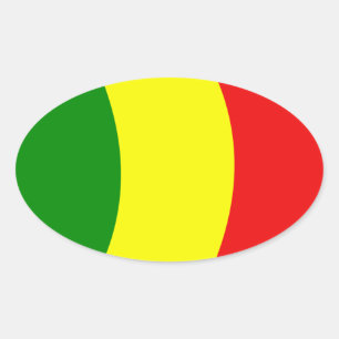 Sticker pour drapeau du Mali