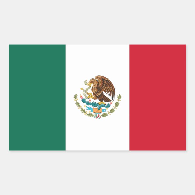 Sticker pour drapeau du Mexique (Devant)