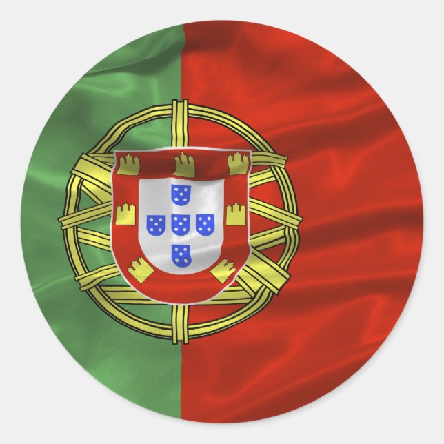 Sticker pour drapeau du Portugal (Devant)