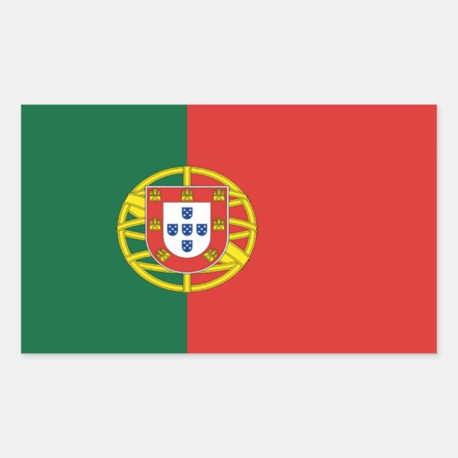 Sticker pour drapeau du Portugal (Devant)