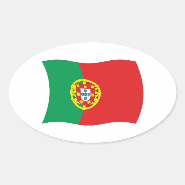 Sticker pour drapeau du Portugal (Devant)