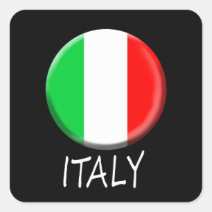 Sticker pour drapeau italien